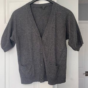 Talbot Shirt Sleeve Cardigan Sweater Size Large